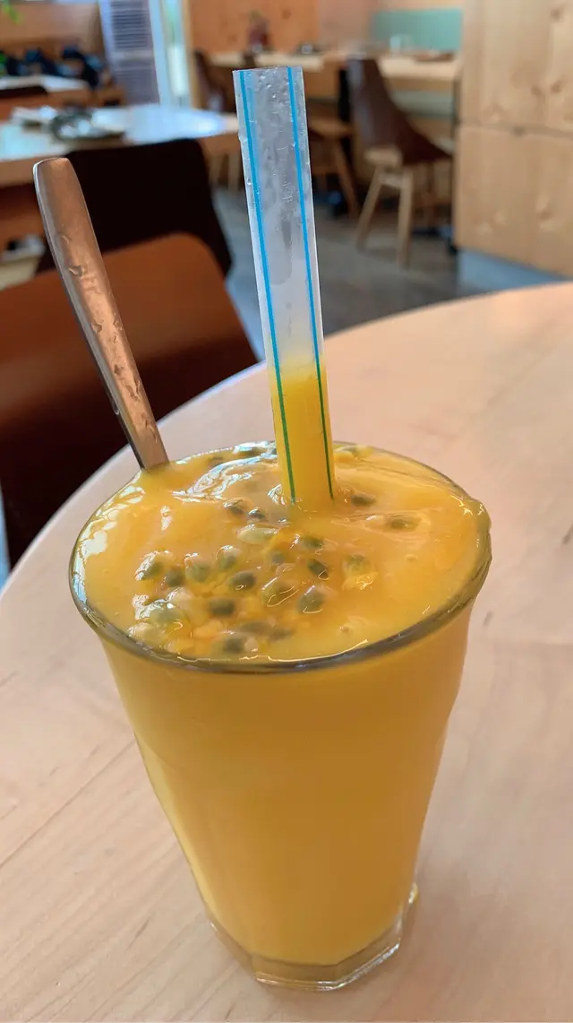 熱情果、芒果沙冰