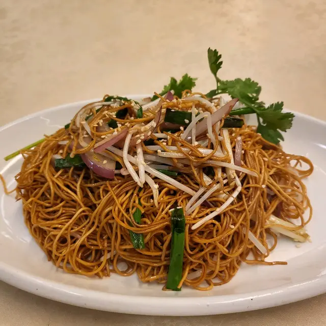蟹油炒麵