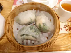 帶子菜苗餃