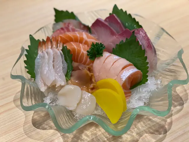 🥢三文魚、🥢三文魚腩、🥢油甘魚、🥢鯛魚、🥢北海道帶子