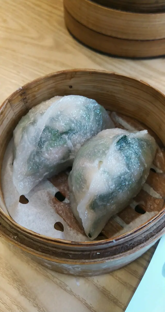 鮮蝦菜苗餃