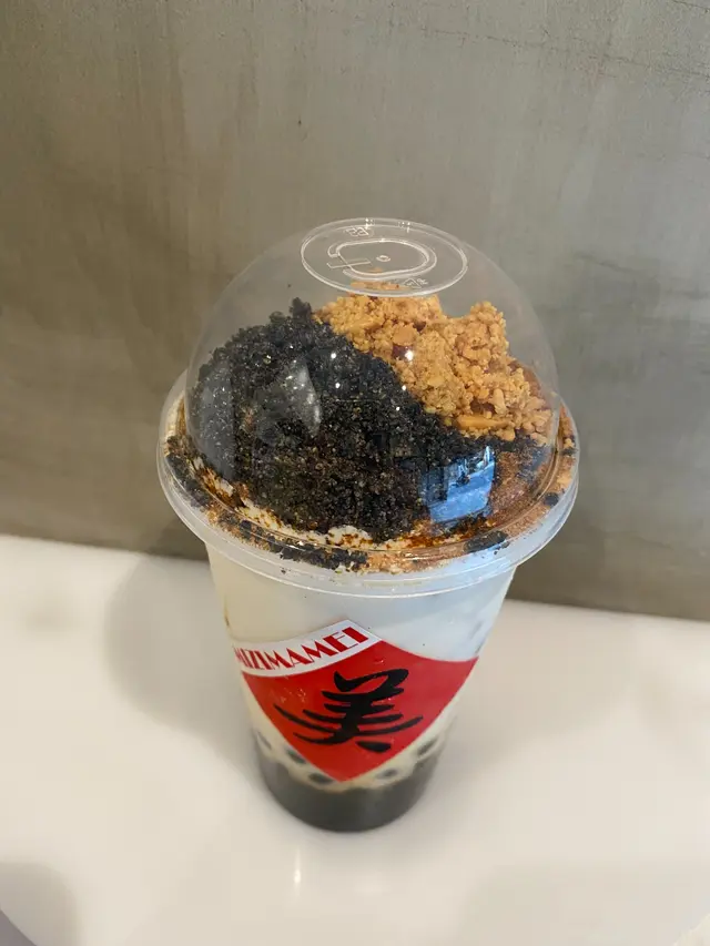 花芝黑糖珍珠鮮奶