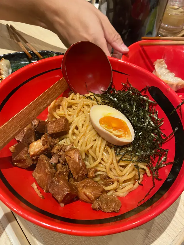 特濃蝦汁叉燒拌麵