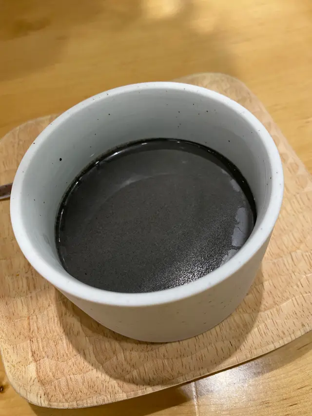 黑芝麻牛奶布甸