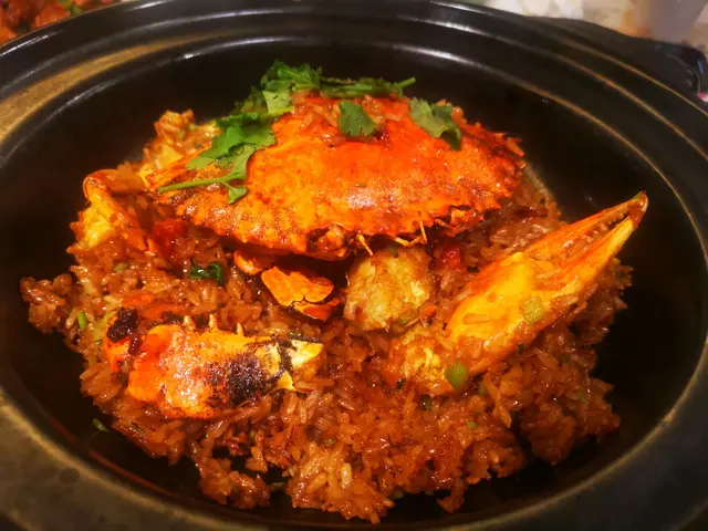 糕蟹有超多膏亦鮮甜,糯米飯香而不膩