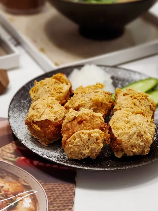 炸豆卜·喇沙醬