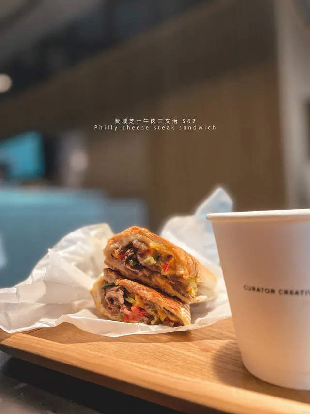 費城芝士牛肉三文治