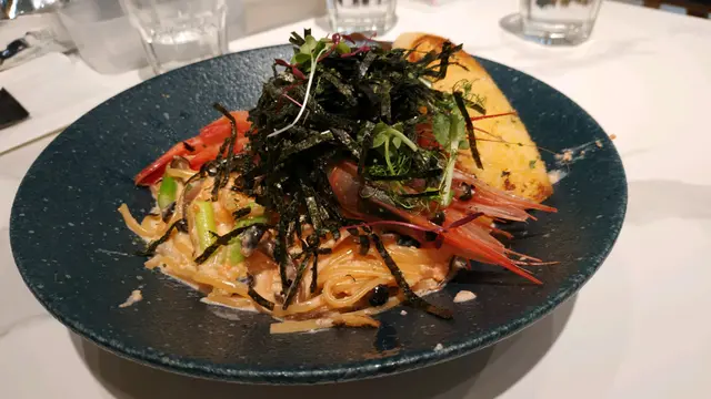 明太子甜蝦扁意粉