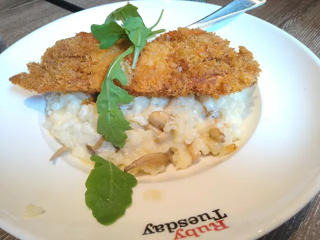 炸軟殼蟹risotto 