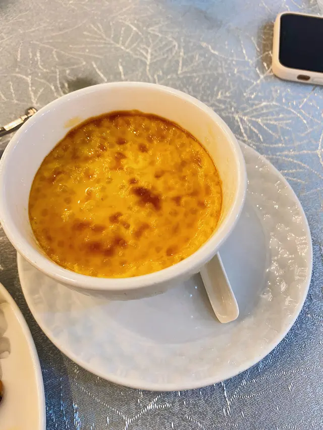 蓮蓉西米焗布甸