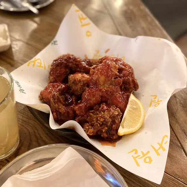 蜂蜜柚子味炸雞