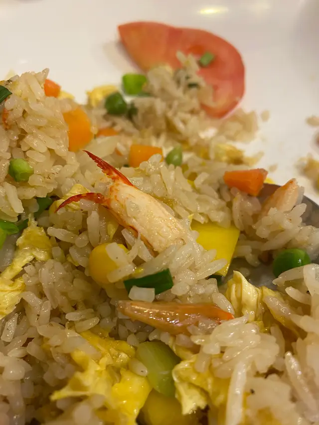 芒果蟹肉炒飯