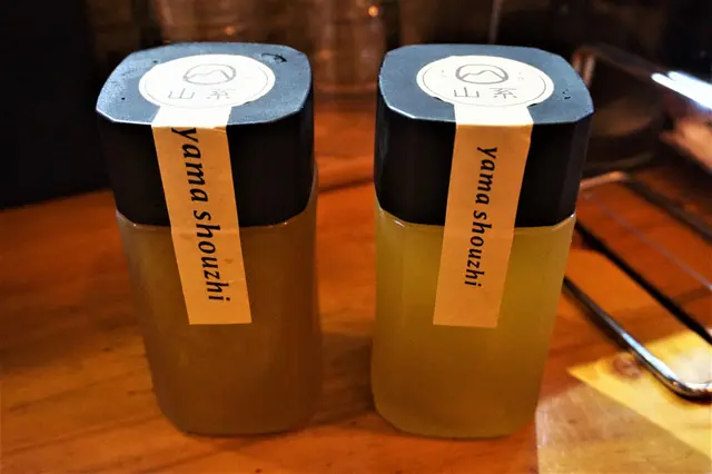 自家製「蜂蜜綠茶」