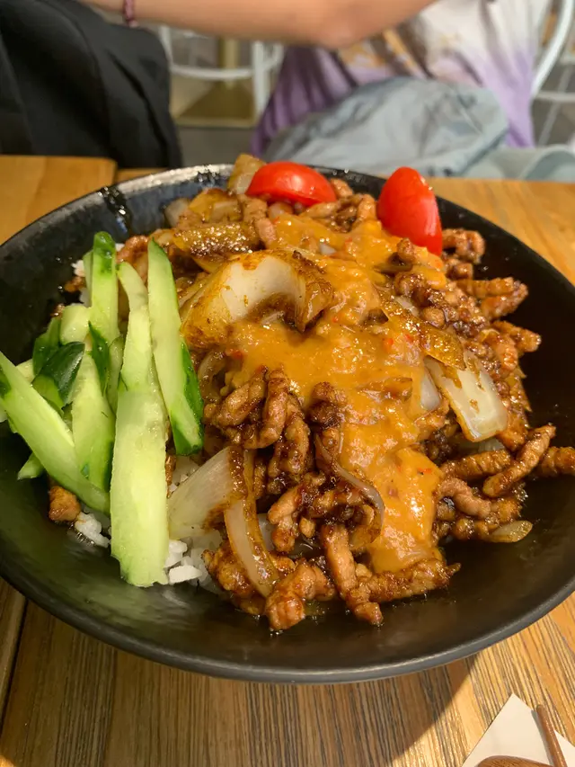 印尼沙嗲炒豬肉飯