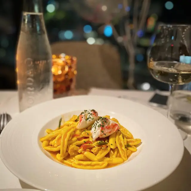 Cavatelli al Granchio, Limone e Zafferano