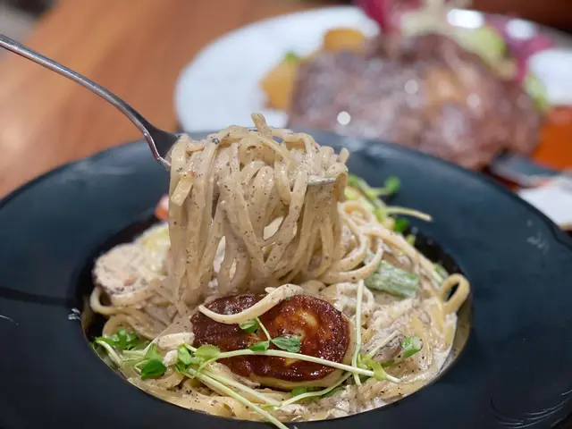 法國鵝肝松露野菌意粉