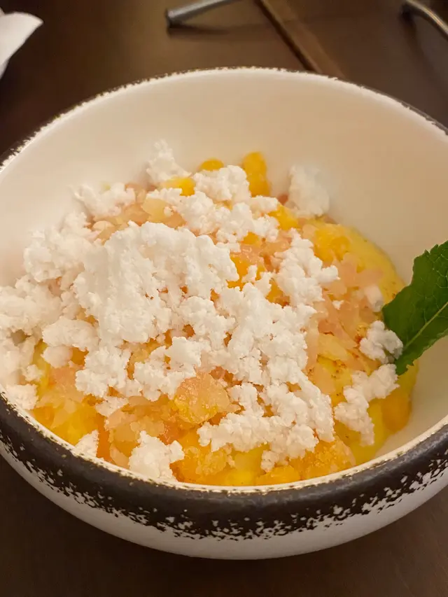 Mango and Coconut