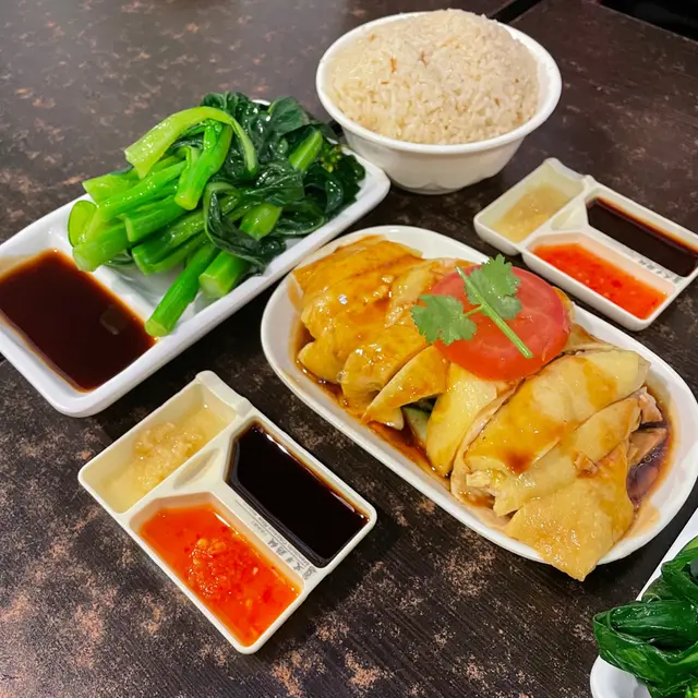 白雞飯套餐