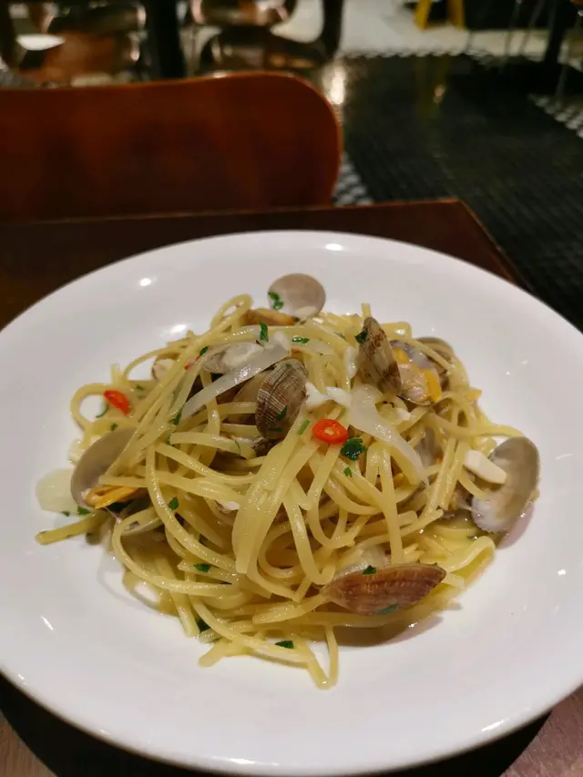 香蒜辣椒蜆扁意粉