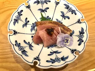 寒獅魚腩(野生油甘魚)刺身兩食