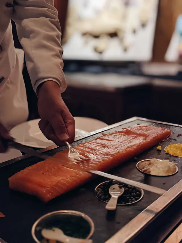 House-made Applewood Smoked Salmon