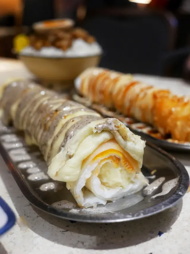 薯泥起司松露蛋餅