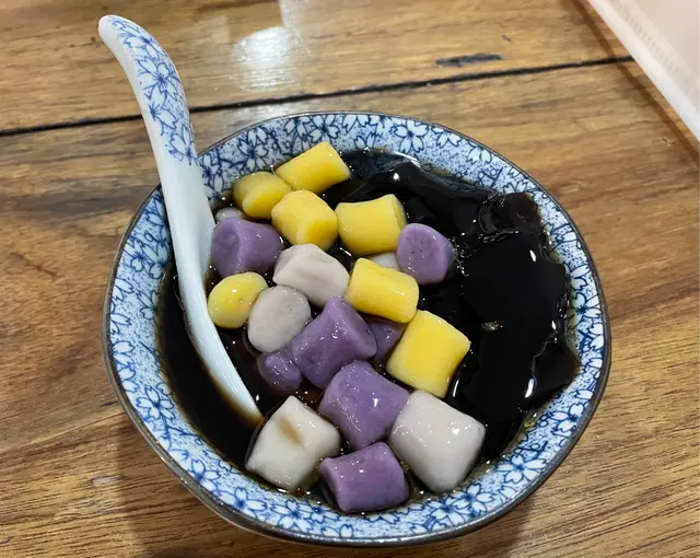 桂花糖三色圓仙草