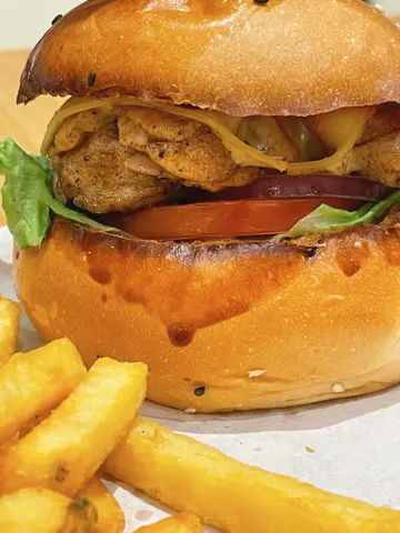 水牛城雞肉漢堡