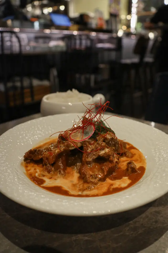 瑪莎曼咖喱和牛面頰