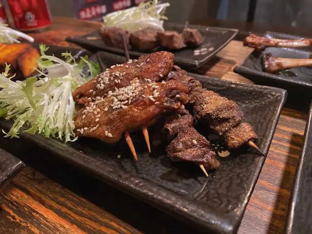 札幌芝麻香燒雞翼 & 日本雞肝串