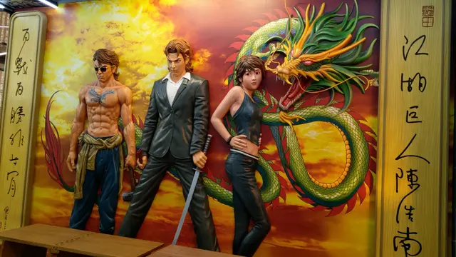 立體的漫畫角色