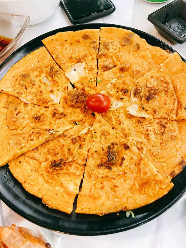 沒有泡菜豬肉既麵團