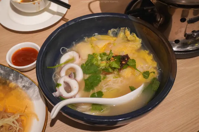 台式中卷湯麵線