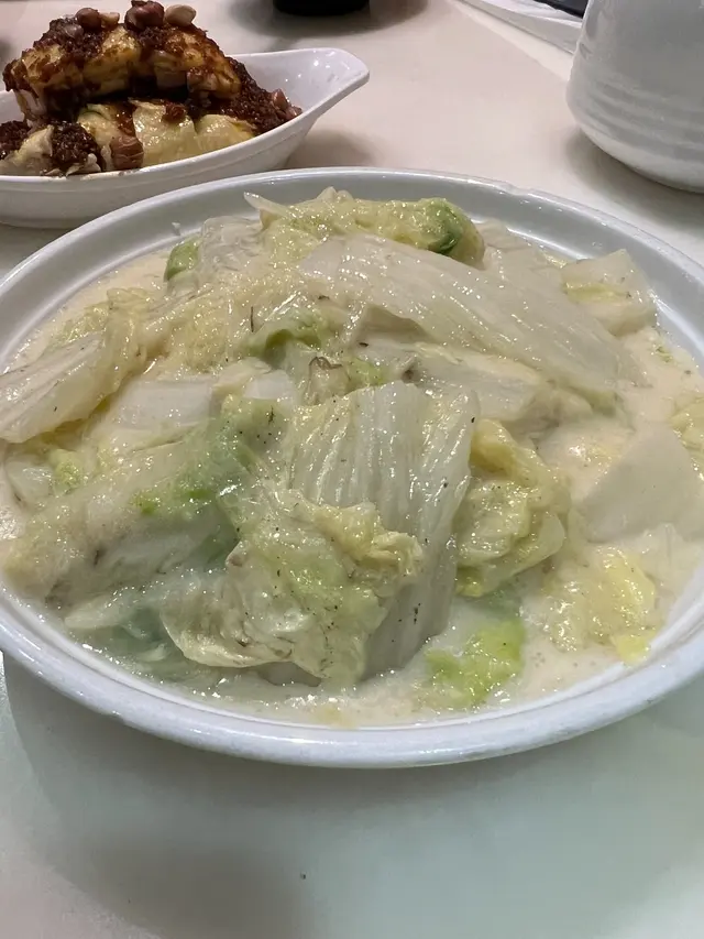 奶油津白