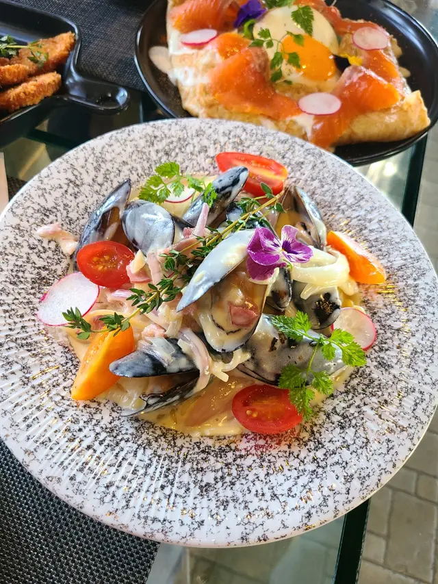 白酒青口意大利粉