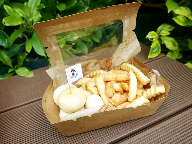 芝士球5粒+炸薯條組合