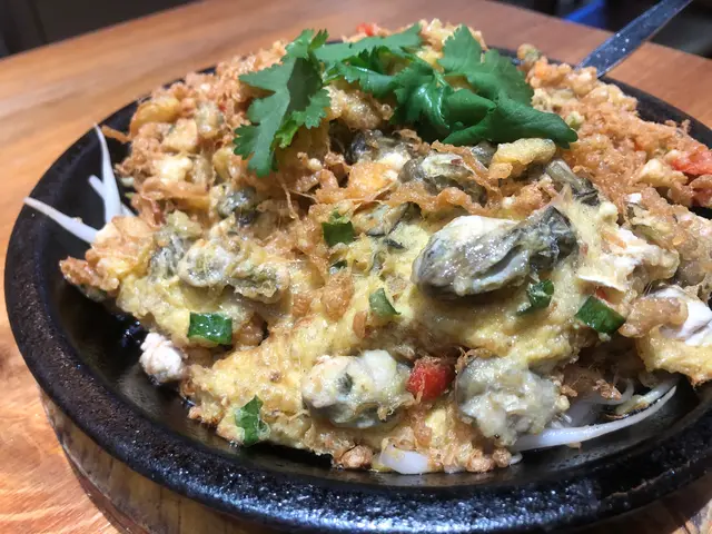 泰式鐵板蠔餅