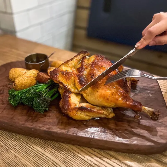 燒法國黃油全雞