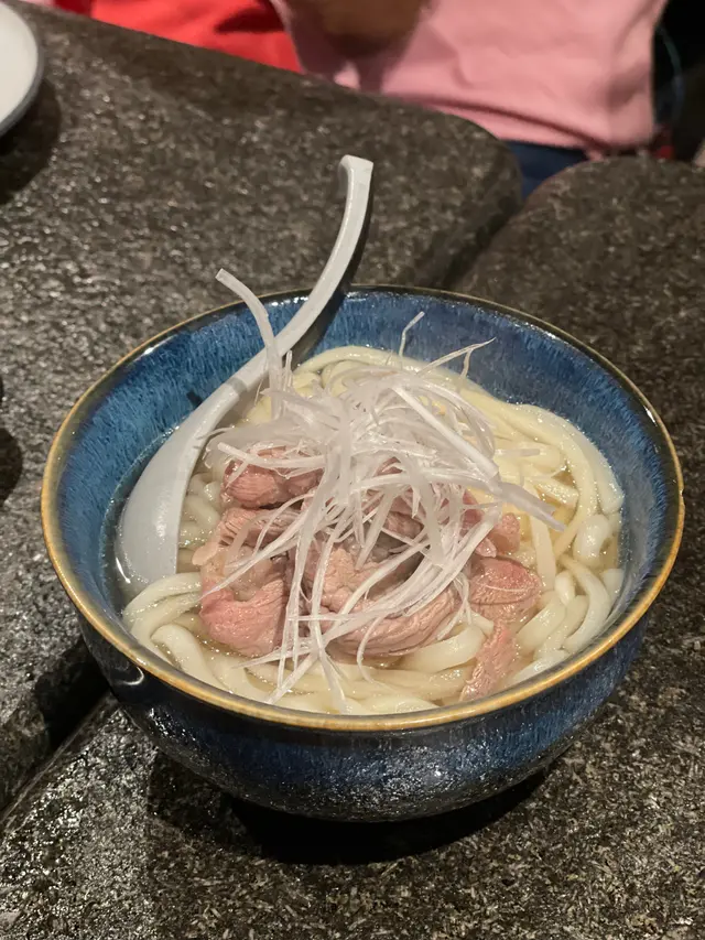 安格斯和牛稻庭烏冬