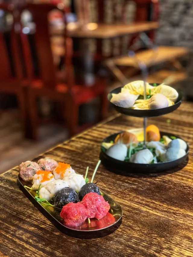 肉丸拼盤&餃子拼盤