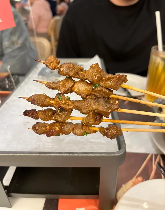 大漠烤羊肉串