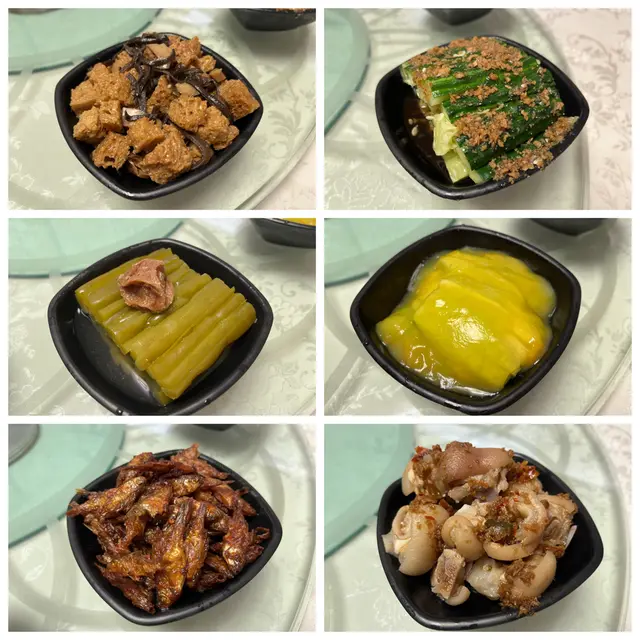 合家歡聚宴：醉豬手、番石榴、烤麩、手拍青瓜、話梅涼瓜、糖醋燻梭羅魚