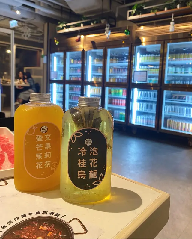 冷泡桂花烏龍、愛文芒果茉莉花茶