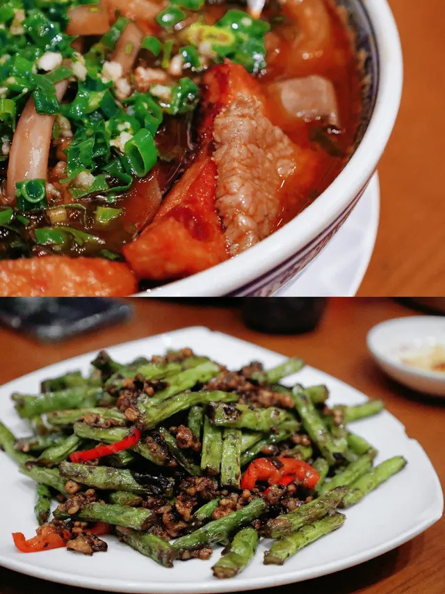 欖菜肉碎四季豆