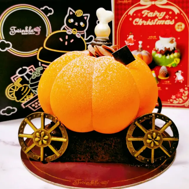 飄雪南瓜車 5.5 吋