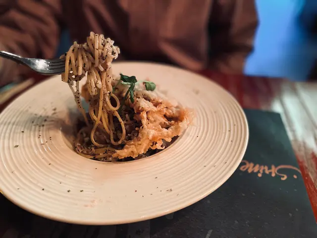 炸軟殼蟹黑松露意粉