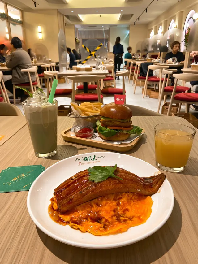 蒲燒鰻魚蛋包飯