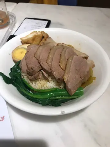 金牌卤水鹅片饭