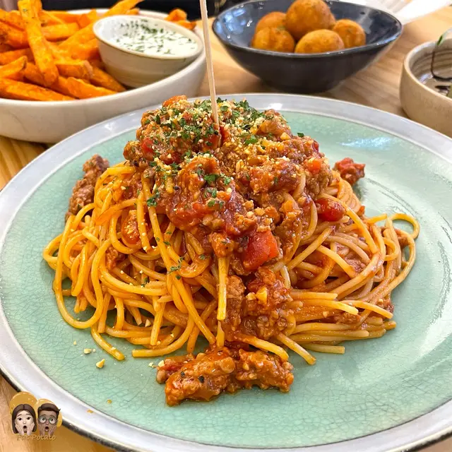 不可能肉醬意粉 