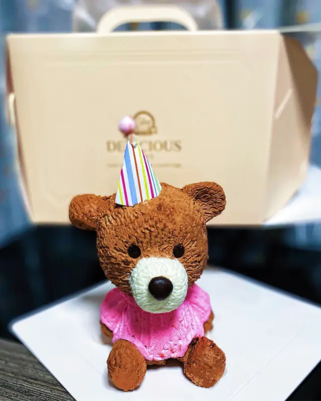 熊仔造型mousse cake